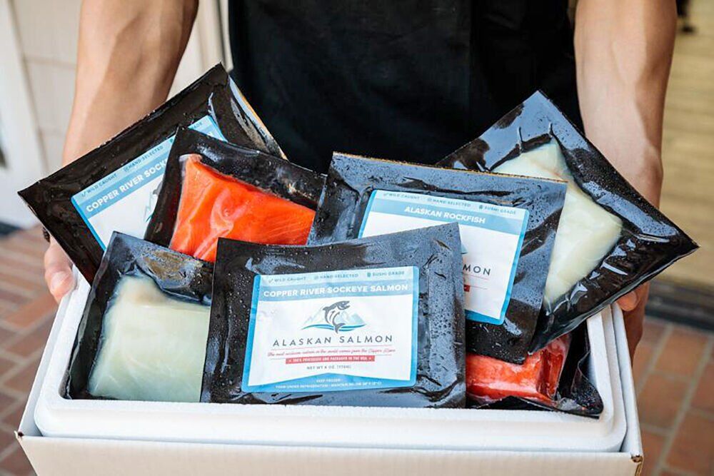 Alaskan Salmon chef's box